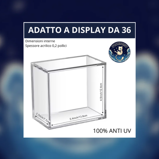 Case in Acrilico Magnetico Premium Anti-UV – Protezione per Display Box e ETB