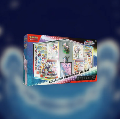 Collezione Premium con statuina Evoluzioni Prismatiche