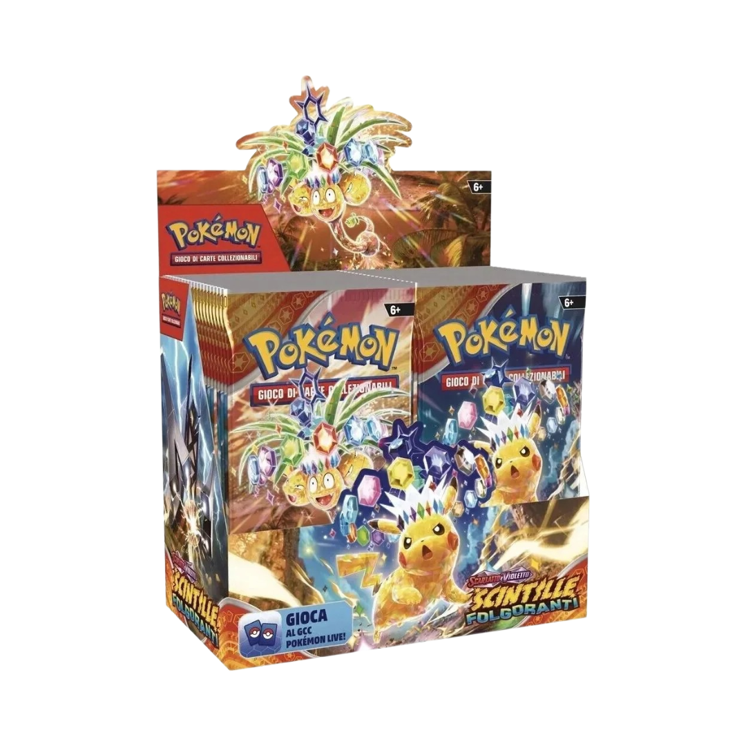 Display 36 Buste Scintille Folgoranti
